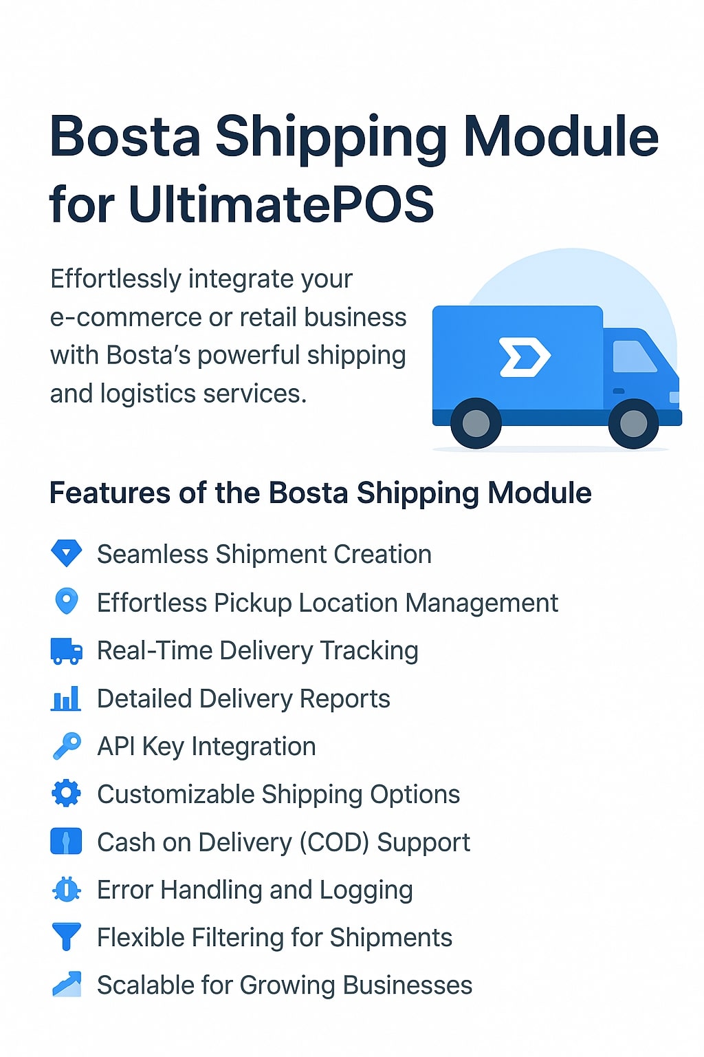 Bosta Shipping Module for UltimatePOS